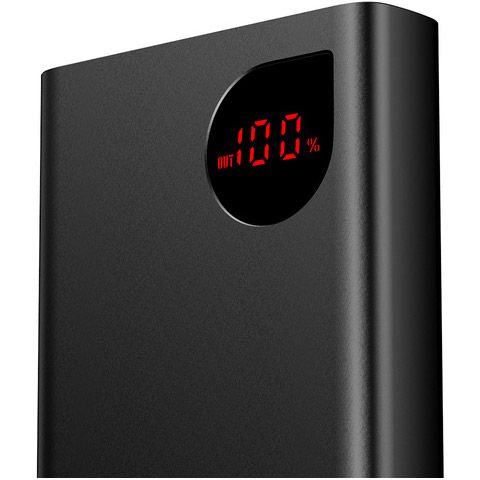 Baseus Adaman Metal Digital Display 20000 mAh 22.5W Black (PPAD070101) [79287]
