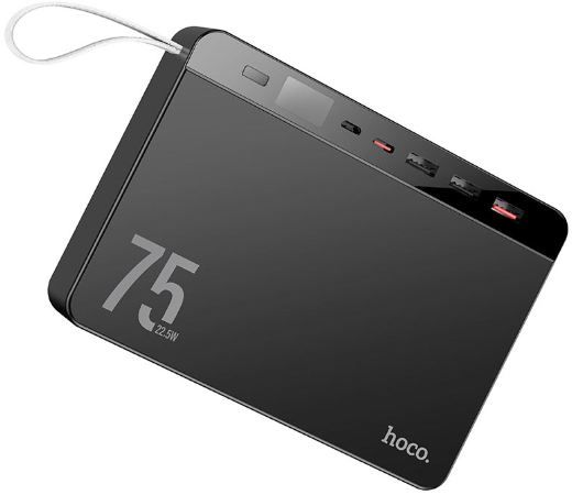 Hoco J94 Overload 75000 mAh LED дисплей підтримка протоколів швидкої зарядки