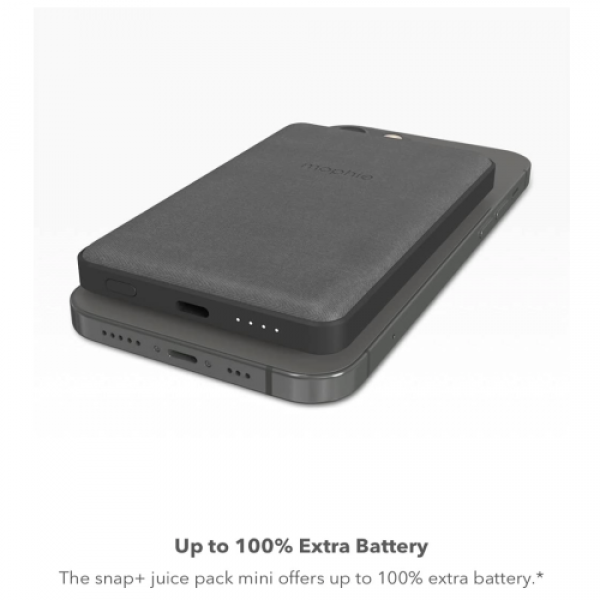 Mophie Snap+ Juice Pack Mini MagSafe 5000 mAh Black (SNP-JP-MINI-5K-M2)