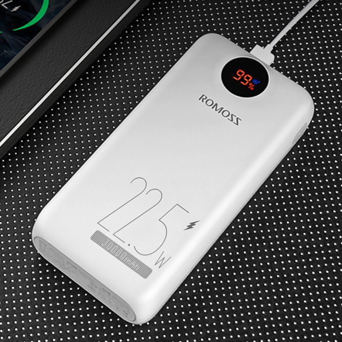 Romoss SW30PF 22.5 W 30000 mAh з цифровим екраном power bank