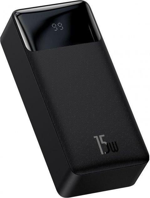Повербанк Baseus Bipow Digital Display 30000mAh 15W чорний (PPDML-K01)
