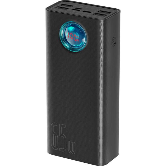 Baseus Amblight Digital Display 65W 30000 mAh Чорний (PPLG000101)