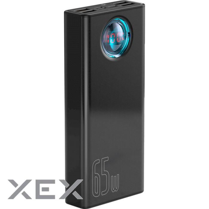 Baseus Amblight Digital Display 65W 30000 mAh Чорний (PPLG000101)
