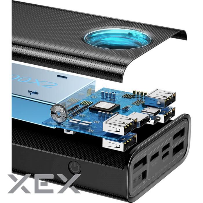 Baseus Amblight Digital Display 65W 30000 mAh Чорний (PPLG000101)