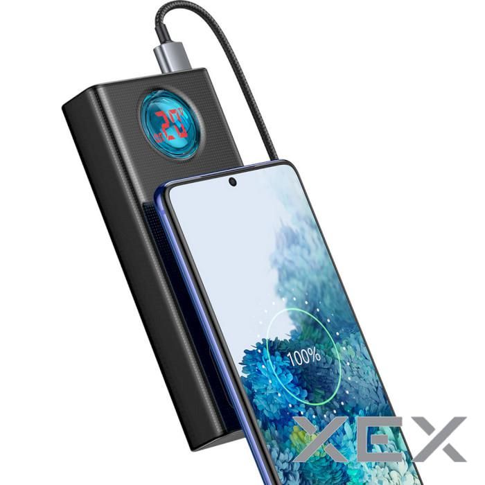 Baseus Amblight Digital Display 65W 30000 mAh Чорний (PPLG000101)