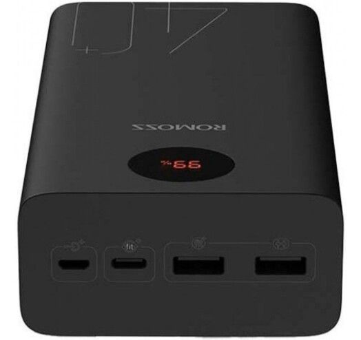 Romoss PEA40 Zeus 40000 mAh 18W 3A чорний (PEA40-112)