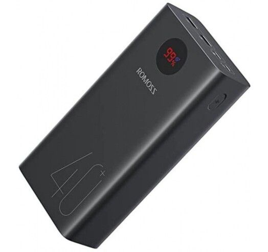 Romoss PEA40 Zeus 40000 mAh 18W 3A чорний (PEA40-112)