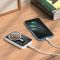 Hoco Q10 MagSafe Transparent 3-in-1 5000 mAh 20W білий