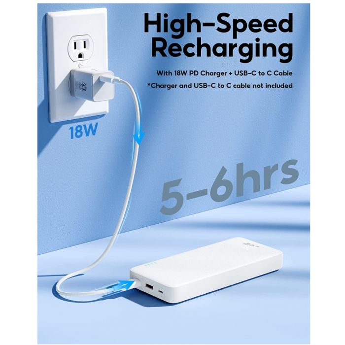 Baseus Airpow 20000 mAh 20W White (PPAP20K)