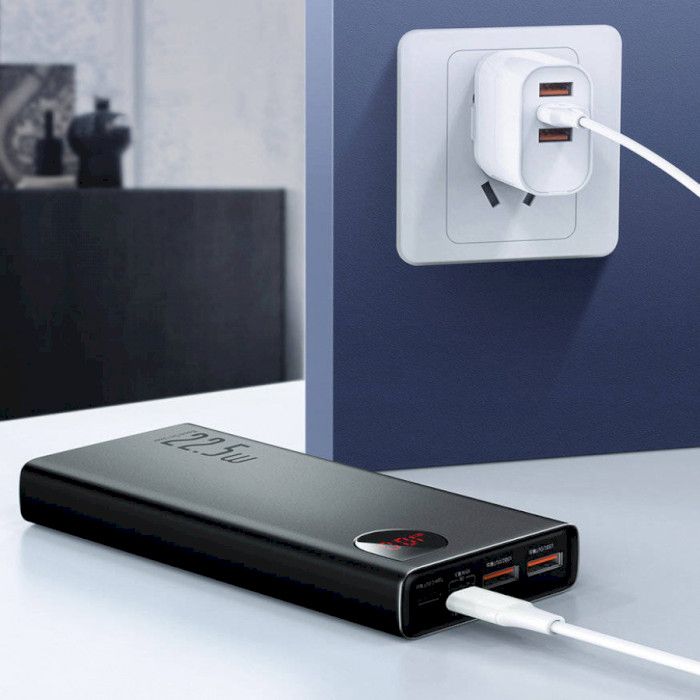 Baseus Adaman 20000 mAh 22.5W Black (PPAD000101)