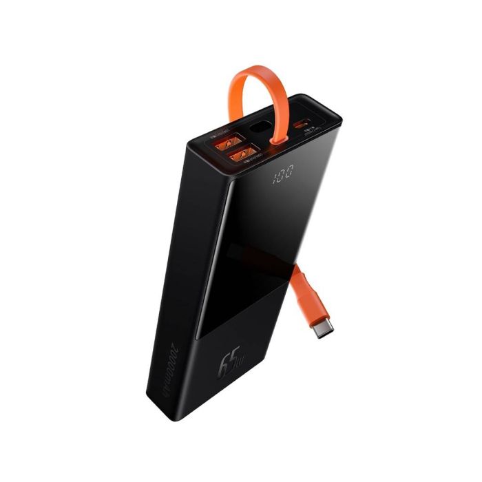 Батарея універсальна Baseus 20000mAh, PD/65W, QC/3.0, USB-C, 2USB-A (PPJL000001)