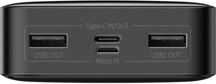 Baseus Bipow Digital Display 20000 mAh 15W Black (PPBD050101)
