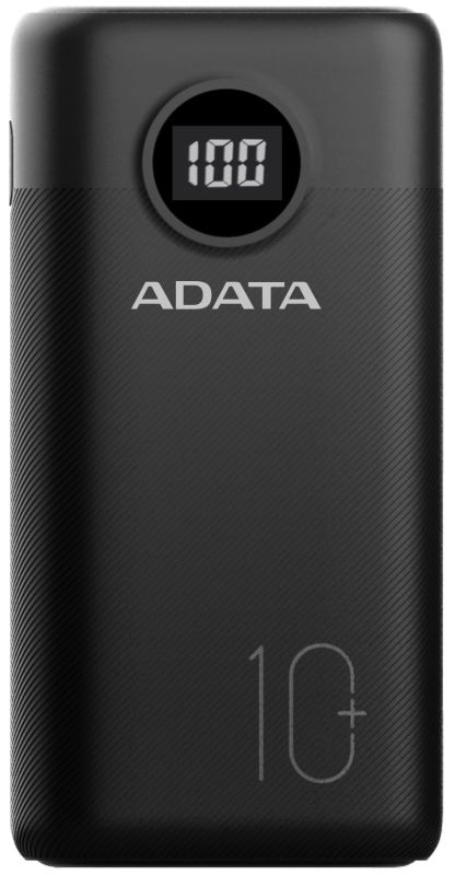 ADATA P10000QCD 10000 mAh Black (AP10000QCD-DGT-CBK)
