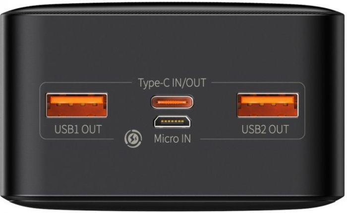 Повербанк Baseus 30000 mAh 20W Black (PPDML-N01)