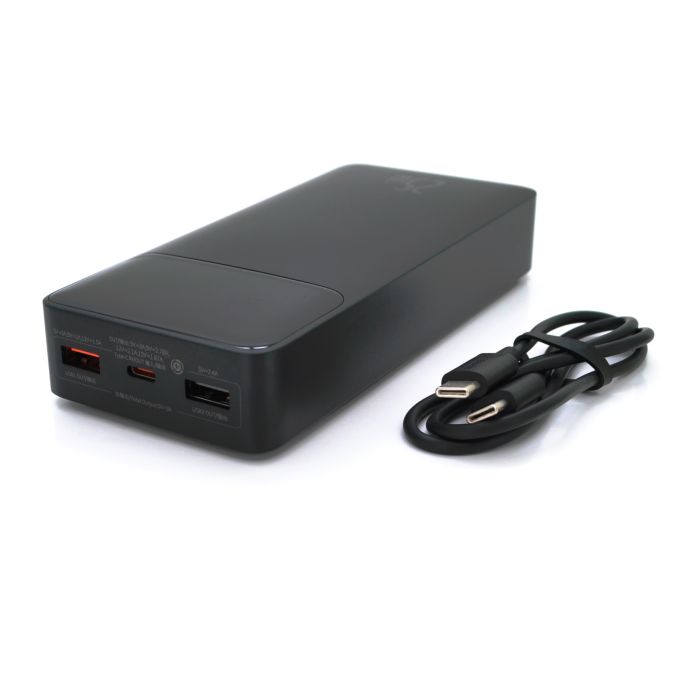 Baseus  Bipow 20000 mAh, Output: 2*USB + 2*Type-C, 25W, Black, Q1