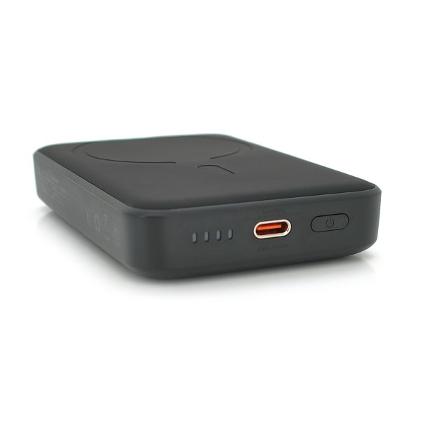 Baseus  Magnetic Mini 10000 mAh, Wireless, Fast Charge, Output: Type-C, 20W, Black, Q40