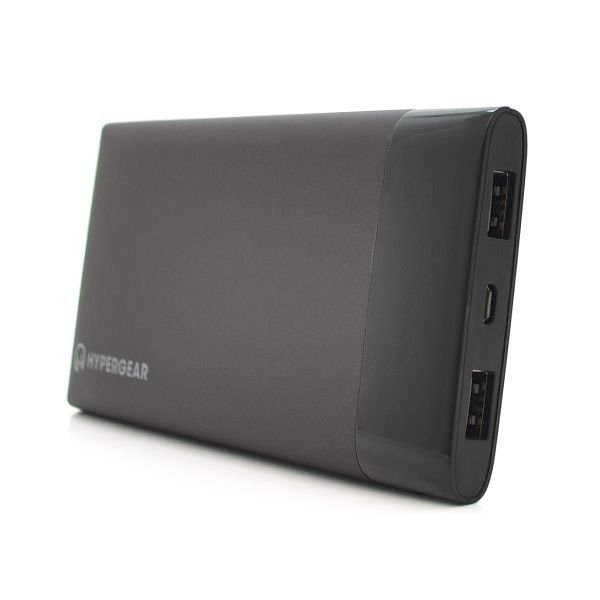 Hypergear 16000 mAh Fast Charge, 2*USB, Black, Q1