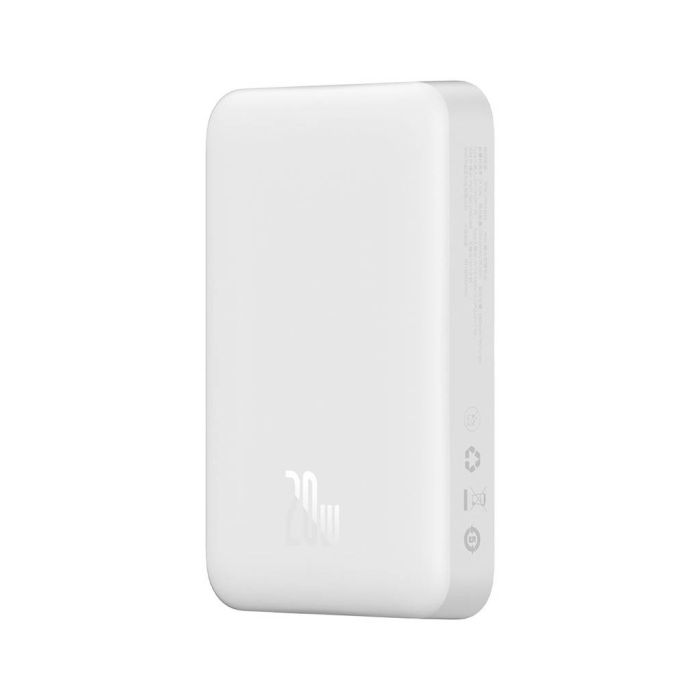 Baseus Magnetic Mini 10000 mAh 20W Швидка зарядка (PPCX030002) Білий