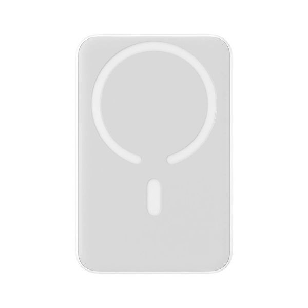 Павербанк Baseus Magnetic Mini 10000 mAh 20W Беспровідна зарядка Айфона (PPCX030002) White