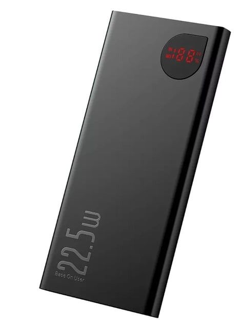 Baseus 20000 mAh 22.5WAdaman з швидкою зарядкою 2USB/1Type-C Чорний