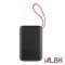Baseus Mini S Digital Display 3A 10000 mAh Black (With Type-C Cable) (PPXF-A01) (2239468)