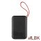 Baseus Mini S Digital Display 3A 10000 mAh Black (With IP Cable) (PPXF-E01) (2239454)