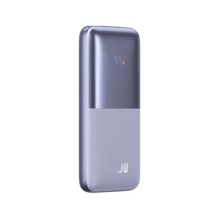 Baseus Bipow Pro 10000 mAh 22.5W with USB-A to USB-C 0.3m Cable Purple (PPBD040005)