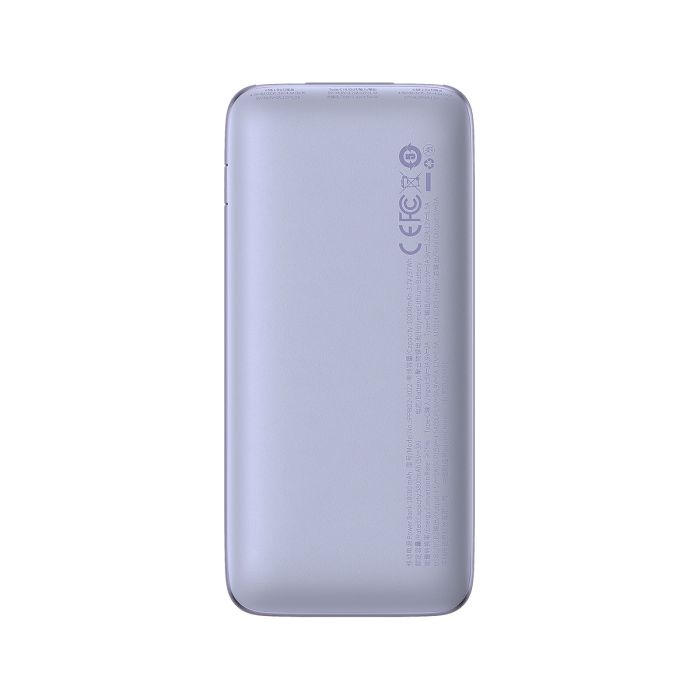 Baseus Bipow Pro 10000 mAh 22.5W with USB-A to USB-C 0.3m Cable Purple (PPBD040005)