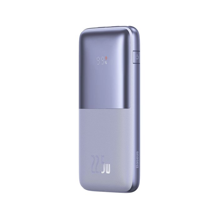 Baseus Bipow Pro 10000 mAh 22.5W with USB-A to USB-C 0.3m Cable Purple (PPBD040005)