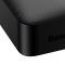 Baseus Bipow Digital Display 20000 mAh 15W with USB-A to Micro-USB 0.25m Cable Black (PPBD050101)
