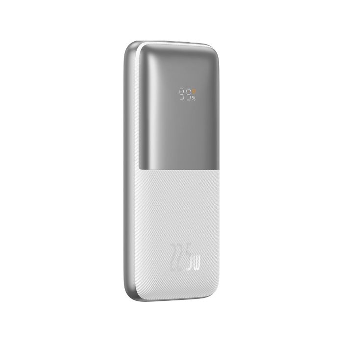 Baseus Bipow Pro 10000 mAh 22.5W with USB-A to USB-C 0.3m Cable White (PPBD040002)