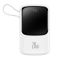 Baseus Q Pow 10000 mAh 20W with Lightning Cable White (PPQD020002)