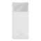 Baseus Bipow Fast Charging 20000 mAh 20W with USB-A to Micro-USB 0.25m Cable White (PPBD050302)