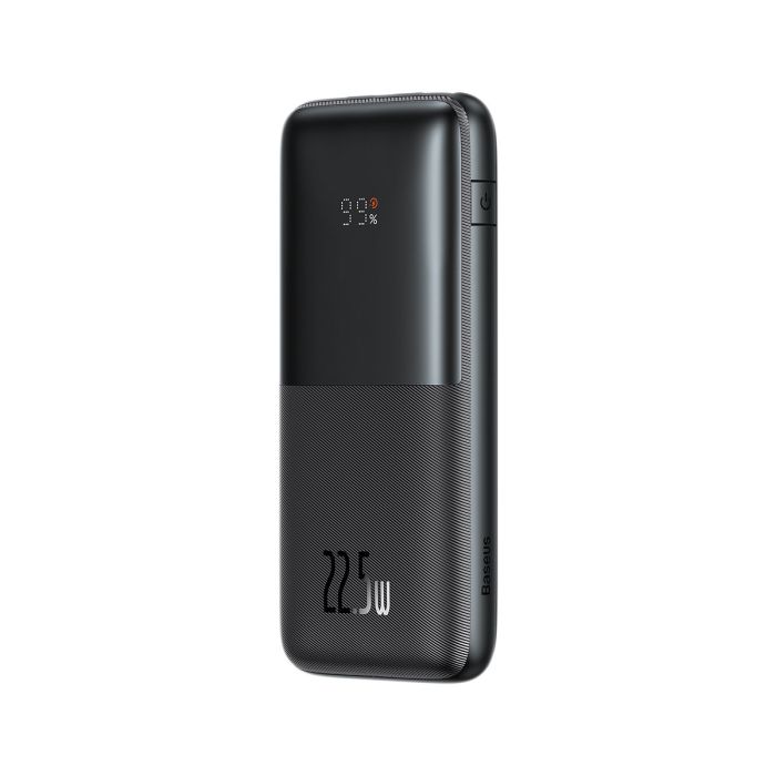 Baseus Bipow Pro 10000 mAh 22.5W with USB-A to USB-C 0.3m Cable Black (PPBD040001)