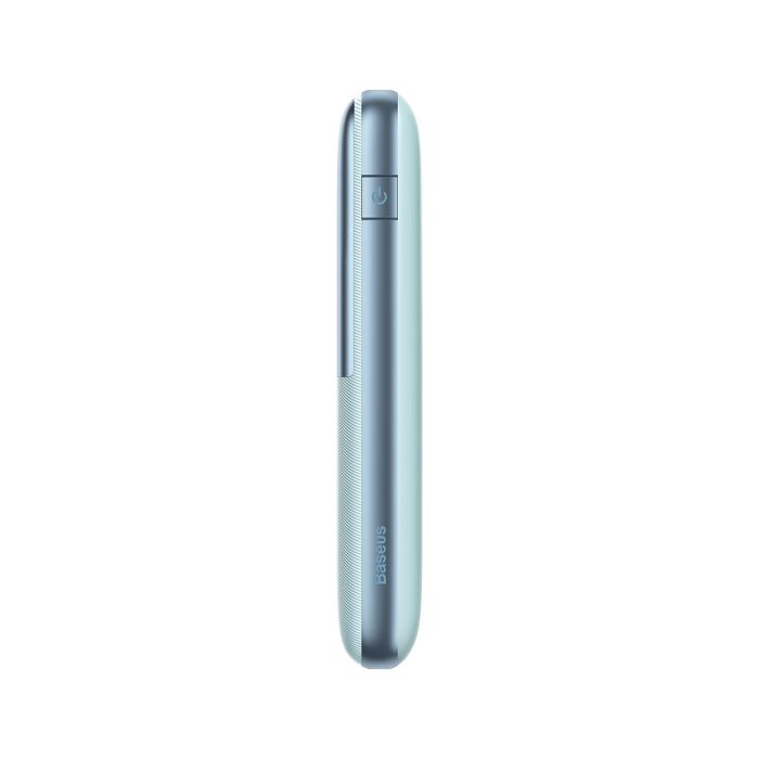 Baseus Bipow Pro 10000 mAh 22.5W with USB-A to USB-C 0.3m Cable Blue (PPBD040003)