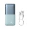 Baseus Bipow Pro 10000 mAh 22.5W with USB-A to USB-C 0.3m Cable Blue (PPBD040003)