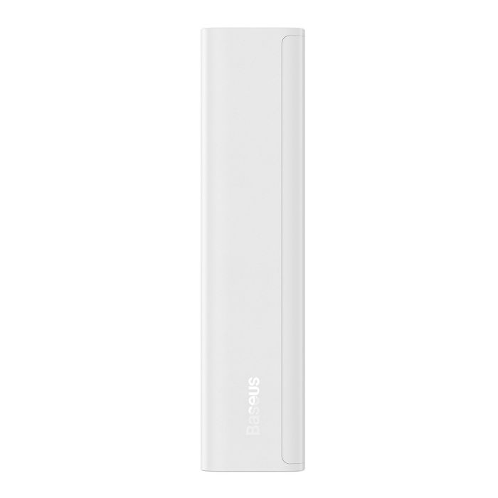 Baseus Adaman 2 Digital Display Fast Charge 10000 mAh 30W with USB-A to USB-C Cable White (PPAD040002)
