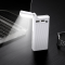 Hoco J62 30000 mAh портативная с фонариком 3xUSB White
