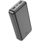 Hoco J100A 20000 mAh портативная 2хUSB Black