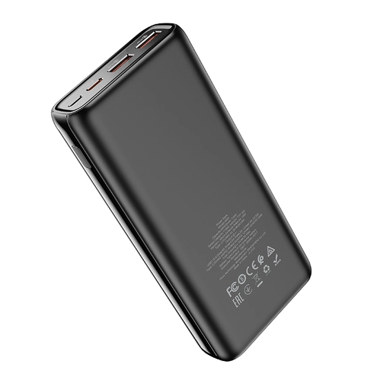 Hoco J80A PD20W+QC3.0 (22.5W) 20000 mAh портативная 2хUSB Black