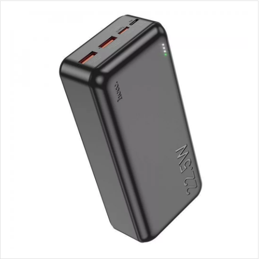 Hoco J101B Astute 22.5W 30000 mAh 2xUSB/Type-C 391710001 Чорний