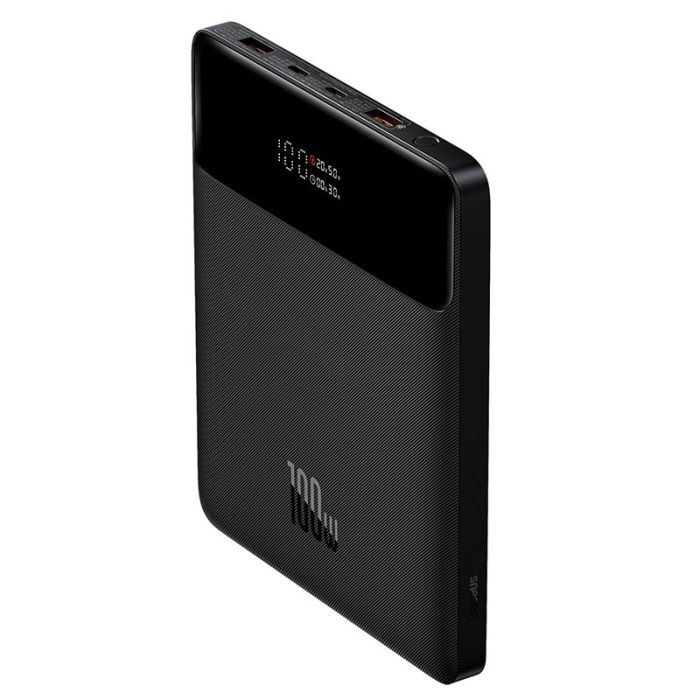 Павербанк BASEUS Power bank 20000mAh 2USB/2Type-C 100W/3A PD/QC PPDGL-01 black