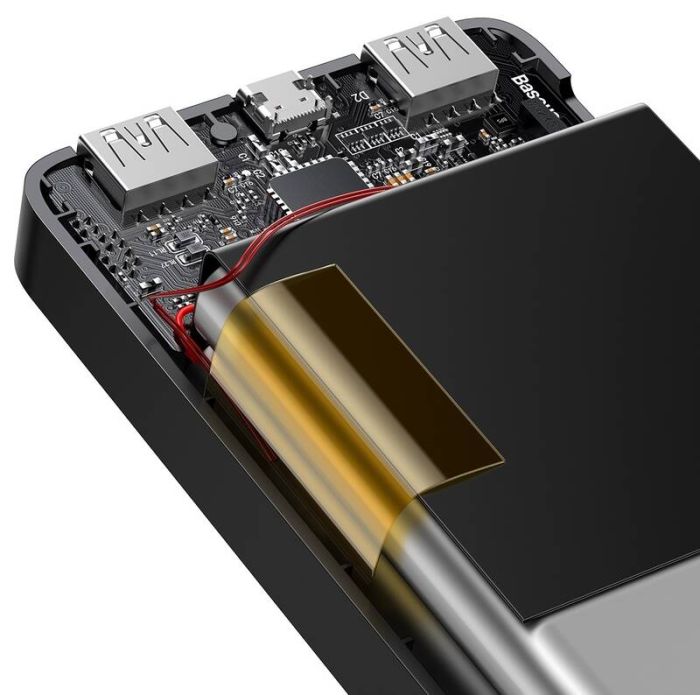 Baseus BIPOW Overseas Digital Display PPBD050001 10000 mAh 2USB/1Type-C 3A/15W QC