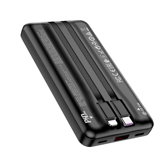 Hoco Shell 10000 mAh |1USB/Type-C/Lightning, QC/PD, 20W/5A|