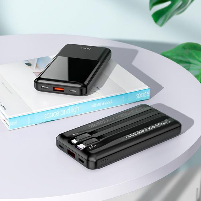 Hoco Shell 10000 mAh |1USB/Type-C/Lightning, QC/PD, 20W/5A|