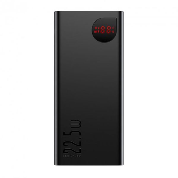 Портативне зарядне Power Bank Baseus Adaman PPAD000101 20000mAh 2xUSB/Type-C/Lightning 22.5W чорний