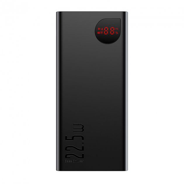 Baseus Adaman PPAD000101 20000 mAh 2xUSB/Type-C/Lightning 22.5W чорний
