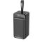 Hoco DB31A 80000 mAh з ліхтариком 3USB/Type-C/Lightning, 2.1A | black