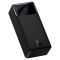 Baseus Bipow Digital Display 30000 mAh 15W with USB-A to Micro-USB 0.25m Cable Black (PPBD050201)