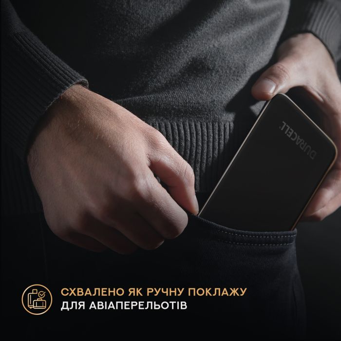 Duracell CHARGE 10 10000 mAh 18W Black (DRPB3010A)